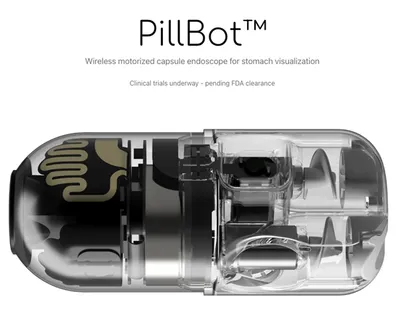 "Pillbot : La Pilule-Robot Révolutionnaire pour des Diagnostics Internes Non-Invasifs"