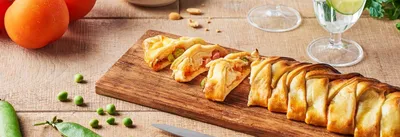 Pizza revisitée en chausson