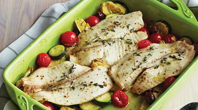 Poisson à la méditerranéenne