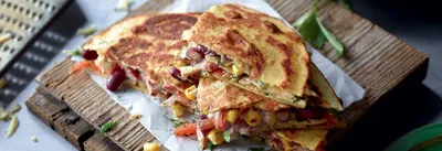 Quésadillas au thon et maïs 