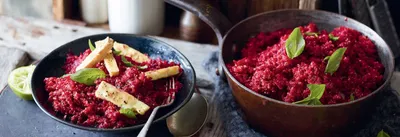 Quinoa, betterave, tofu