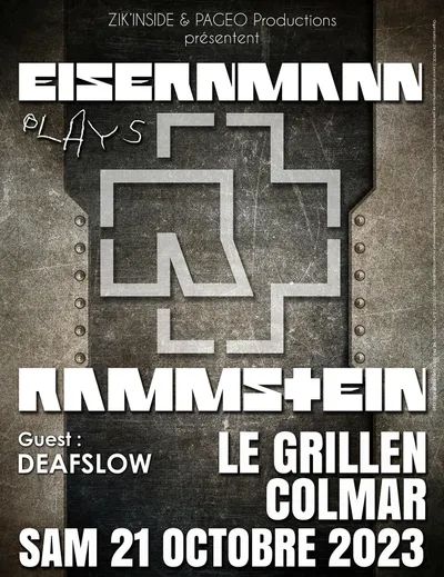 Concert EISERNMANN Tribute RAMMSTEIN
