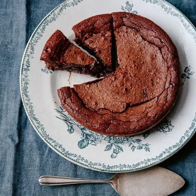 Gâteau au chocolat sans beurre (lait de coco) 
