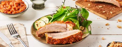 Ribs (côtes de porc) Cajun sauce aux arachides