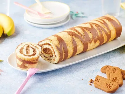 Roulé banane spéculoos de la savane