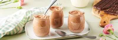 Mousse au chocolat (sans œufs)