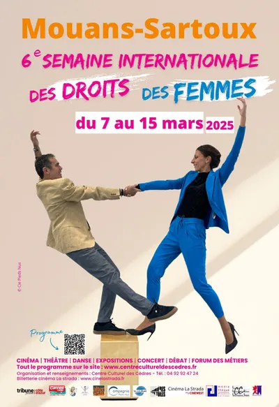 PARTENARIAT CANNES RADIO : LA 6ème semaine internationale du droit des femmes à Mouans Sartoux