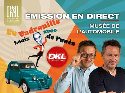 Emission en direct musée de l'automobile