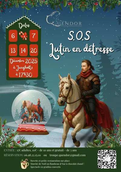 JUNGHOLTZ : conte équestre de Noël spectaculaire 