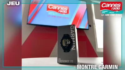 GAGNEZ UNE MONTRE CONNECTEE SPORT & FITNESS DE LA MARQUE GARMIN