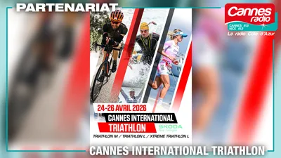  PARTENARIAT CANNES RADIO : LE CANNES INTERNATIONAL TRIATHLON