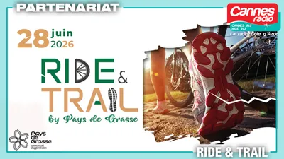 PARTENARIAT CANNES RADIO : RIDE & TRAIL BY PAYS DE GRASSE 
