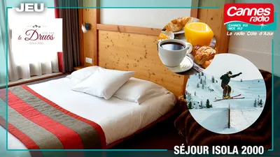 GAGNEZ UN SEJOUR POUR 2 PERSONNES A ISOLA 2000