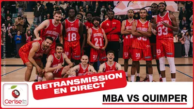 Slider Cerise - Emission en direct - MBA vs QUIMPER