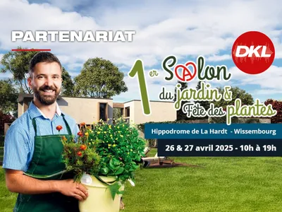 Slider DKL - Partenariat Salon du jardin & fête des plantes Wissembourg