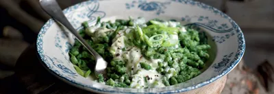 Spätzle aux épinards