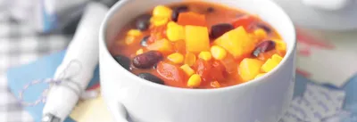 Succotash d'haricots rouges et maïs