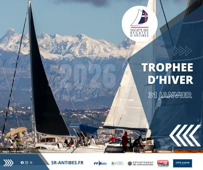 PARTENARIAT CANNES RADIO : LE TROPHEE D'HIVER AVEC LES REGATES D'ANTIBES