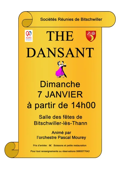 Thé dansant janvier 2024
