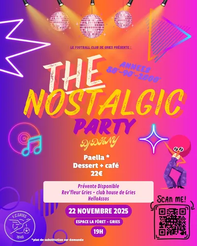 Soirée « Nostalgic party » à Gries