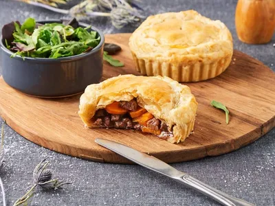 Tourte au bœuf