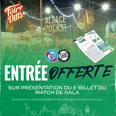 Match de Gala à Colmar : RCSA - SK Sturm Graz