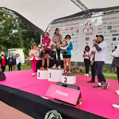 Les Mulhousiennes courses 2021 podium