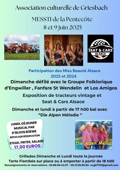 MESSTI DE LA PENTECÔTE à GRIESBACH