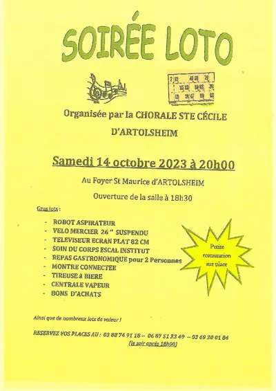 Soirée Loto 