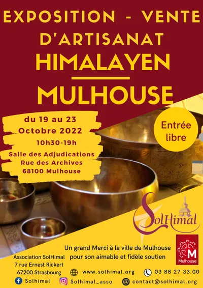Exposition - Vente D'Artisanat Himalayen Mulhouse 