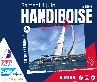 2/06/22 : LES VOILES D'ANTIBES DU 1 AU 5/06/22