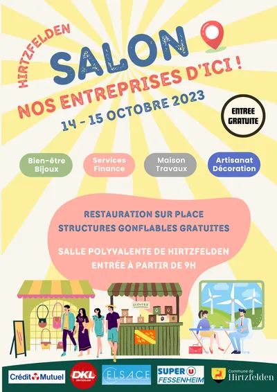 Le salon Nos entreprises d'ici à Hirtzfelden