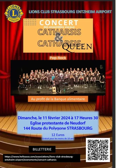 Concert des ensembles vocaux Catharsis 
