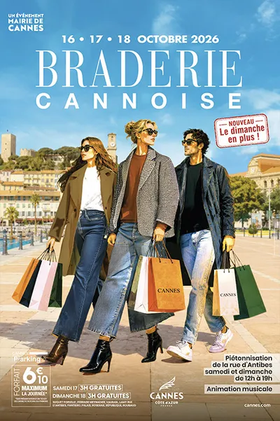 Braderie cannoise : trois jours de bonnes affaires dans plus de 160 enseignes