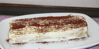 Bûche façon tiramisu
