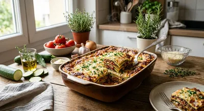  Lasagnes de courgettes