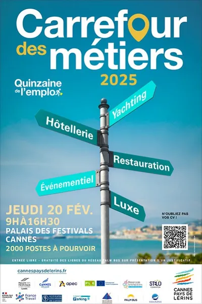 Le Carrefour des métiers à Cannes