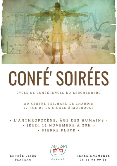 Conférence sur l'anthropocène, l'âge des humains
