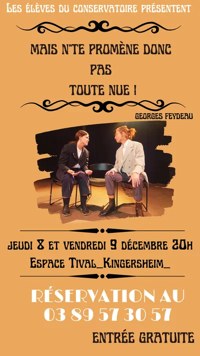 Mais n'te promène donc pas toute nue ! de Georges Feydeau