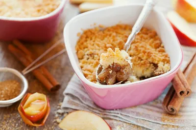 Crumble pomme-banane