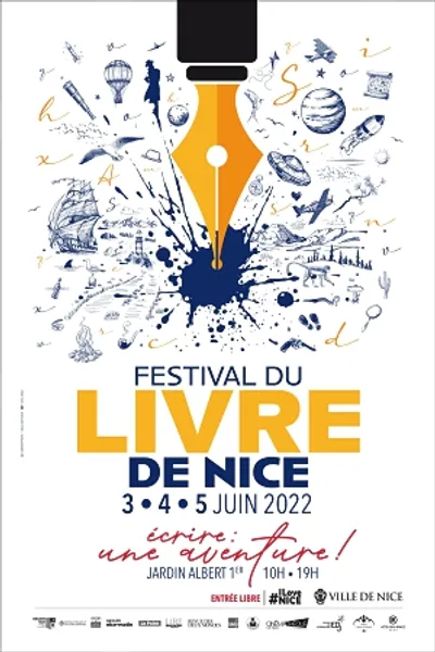 LE FESTIVAL DU LIVRE DU 3 AU 5/06/22 A NICE