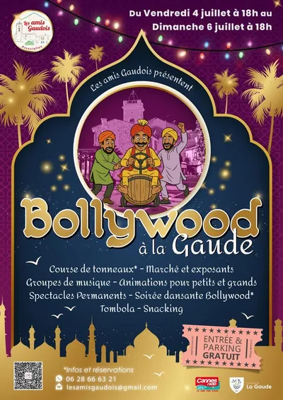 PARTENARIAT CANNES RADIO : BOLLYWOOD A LA GAUDE