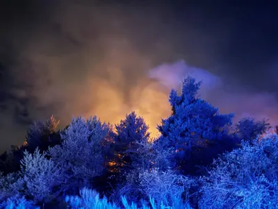 Un feu de broussailles sur la commune de Gourdon