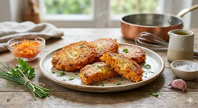 Galettes de carottes