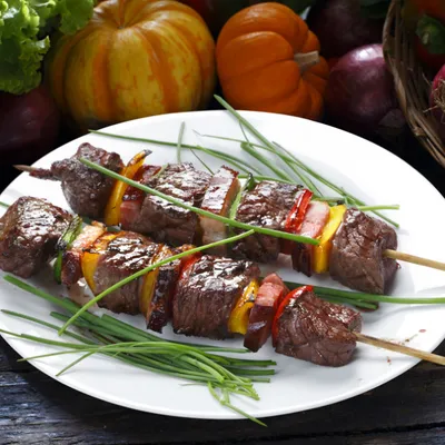 Brochettes de bœuf à la plancha ou au barbecue