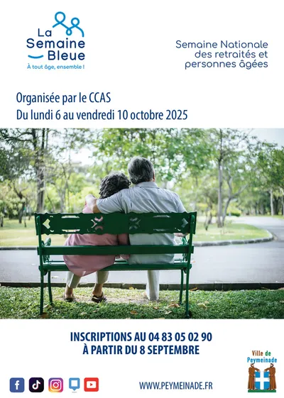 💙 La Semaine Bleue arrive à Peymeinade 