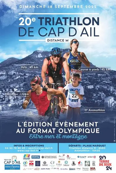 AGENDA : 20ème TRIATHLON DU CAP D'AIL