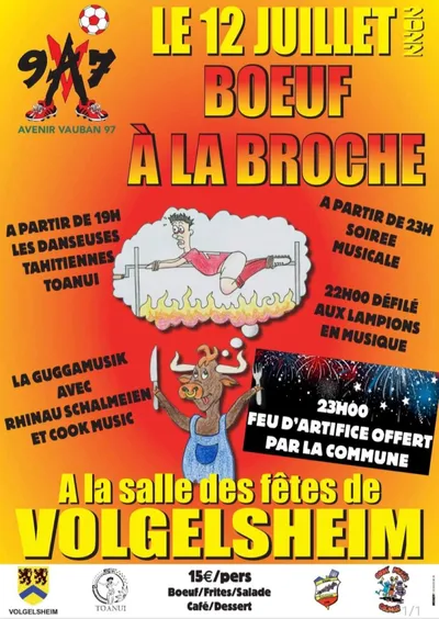 soirée à la broche
