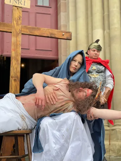 Chemin de Croix à Mulhouse le Vendredi Saint