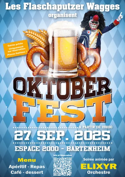 Soirée Oktoberfest à Bartenheim
